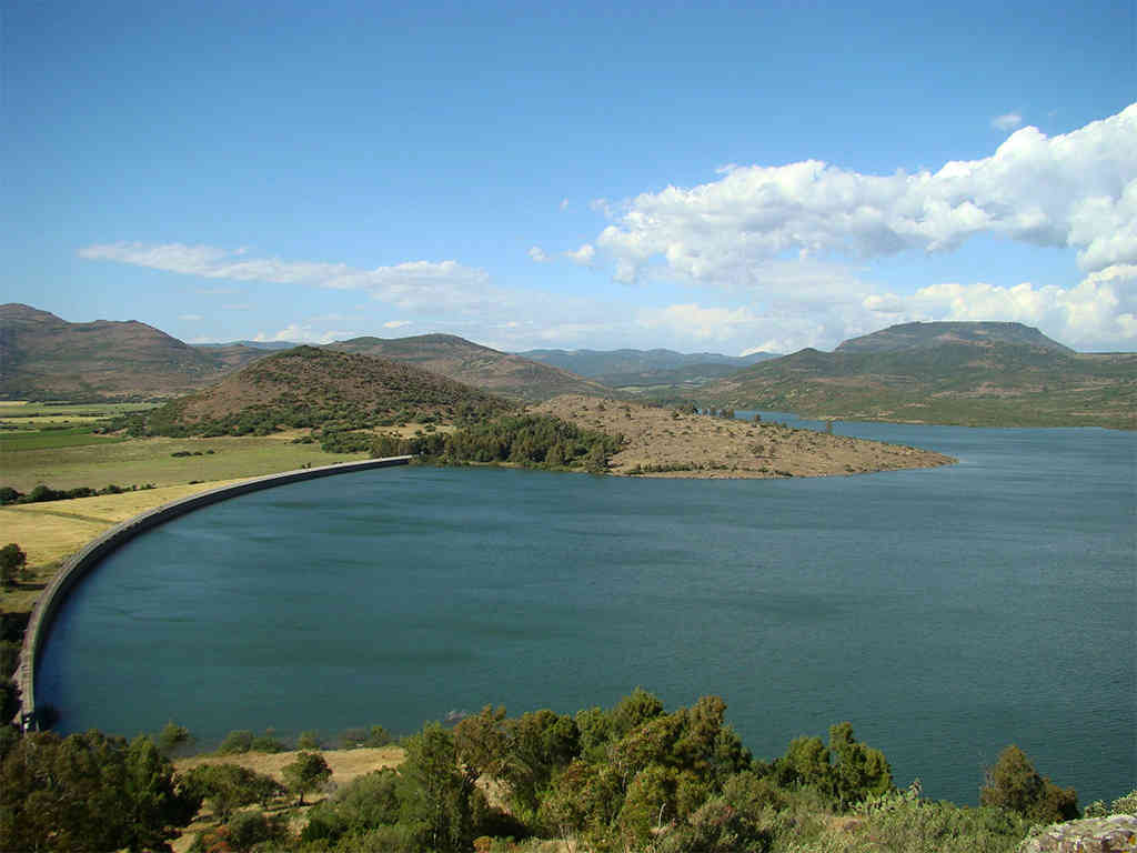 Il lago di Monte Pranu