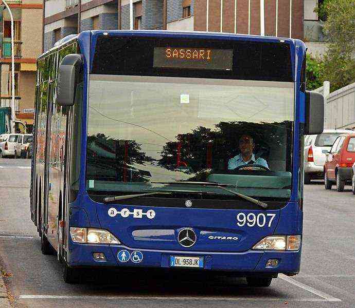Autobus dell' Arst a Sassari - Qui Sardegna