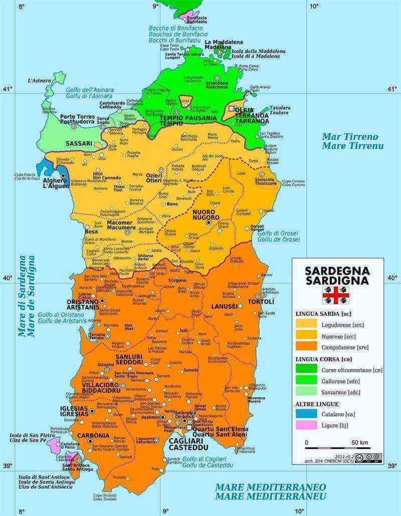 Geografia fisica della Sardegna